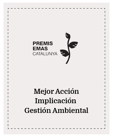 Premio EMAS a mejor acción implicación gestión ambiental